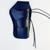 Cinto de Couro Afundado Coldre de Pistola Acessórios de Cinema e Televisão Arma Tática Cosplay Coldre de Pistola Marrom Bolsa para Arma