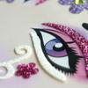 Série Flor Halloween Adesivos Faciais Dia dos Mortos Adesivos para Festa Infantil Fabricante Atacado Adesivos de Tatuagem Cartoon para Rosto