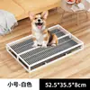 Inodoro para Perros Grandes, Tamaño Extra Grande, Limpieza Automática de Excrementos de Perro, Bandeja Anti-Pisotones para Heces, Suministros para Perros de Tamaño Mediano