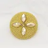Ropa cuero de visón botón botón de diamante de lujo ligero botón metálico accesorios para abrigos suéter abrigo de mujer todo a juego lote de botones de cachemira