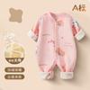 Macacão de bebê outono e inverno espessado roupas para recém-nascidos roupas para bebês masculinas e femininas pijamas térmicos roupas de escalada atacado transfronteiriço