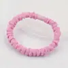 Tecido listrado cor de doce elástico de cabelo pequeno para cabelo corda de cabelo acessórios de cabelo femininos fofos coreanos elástico de cabelo doce de celebridade da internet
