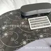 Set de mesa para uñas con patrón de aspiradora multifuncional mesa para uñas negra plegable centro comercial salón de uñas mesa para uñas