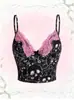 Chal Nuevo Estilo de Verano con Pedrería, Chal Sexy, Moda Gótica Y2K Venta al por Mayor Transfronteriza Ins Tops para Mujer Venta al por Mayor