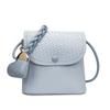 Bolso de Hombro de Moda Estilo Coreano para Mujer 2025 Nuevo Primavera Bolso Casual Simple Textivo Personalizado Bolso Cruzado Bolso Balde