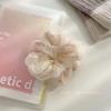 Crema Corazón Dulce Estilo Ballet Lazo de Cinta Anillo para el Cabello de Intestino Grueso Estilo Mori Primavera y Verano Accesorios para el Cabello de Diadema de Gama Alta para Niña