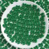 Accesorios de Resina Adornados Rojo y Verde Navideño Pegamento de Crema Casero Material para Pasador de Pelo Agujero Zapatos Imán de Refrigerador