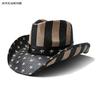 Sombrero de vaquero de copa dura, sombrero de playa, nuevo sombrero de verano, sombrero de paja panamá para hombres y mujeres, sombrero de copa, sombrero de vaquero occidental americano