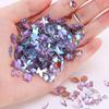 Wen elfo con dije de diamante aurora púrpura gota de agua uña diamante joyería al por mayor diamante de forma mixta pequeño grande embalaje