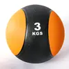 Bola de Medicina de Borracha Treinamento de Cintura e Abdômen Bola Elástica de Gravidade Estabilidade Equilíbrio Treinamento de Força Bola Fitness Bola de Gravidade