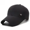 Gorra de Cuatro Estaciones para Hombres de Mediana Edad y Mayores Gorra de Béisbol con Visera Larga Gorra Versátil Casual Ajustable Sombrero para el Sol