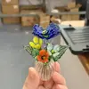 Flores de Vid en Miniatura, Flores Artificiales Hechas a Mano de Vid de Zibo, Decoraciones para Ramo del Día de la Madre, Adornos para Escritorio de Oficina
