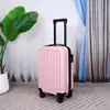 Estuche con Ruedas Nuevo Color Sólido Alto Valor Estilo Simple 20 pulgadas Gran Capacidad Candado de Combinación Maleta Maleta de Viaje Multifuncional