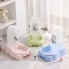 Tigela para cachorro Spot utensílios para animais de estimação comedouro automático de água para animais de estimação dois em um alimentação água integrada tigela para gato água potável