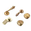 Manijas para Puertas de Gabinete Estilo Americano, Modernas Minimalistas Nuevo Estilo de Mediados de Siglo, Lujo Ligero Dorado Manijas para Cajones de Gabinete Armarios de Zapatos Armarios con Estilo Francés