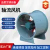 Ventilador Axial de Bajo Ruido Resistente a Altas Temperaturas Conducto de Refrigeración Ventilador de Extracción Eliminación de Polvo Ventilación Ventilador Industrial Fabricante