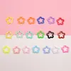 Accesorios Populares de Colgantes Pequeños, Colgante Llavero de Estrella de Cinco Puntas de Colores, Joyería DIY de Estrellas, Papelería y Accesorios de Cuentas