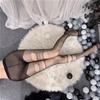 Lencería Erótica Tidal para Mujer, Medias Sexy, Medias de Nailon Desgarrables a Mano para Club Nocturno, Medias Finas con Entrepierna Abierta