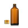 Botella Marrón a Prueba de Luz para Aceite Esencial Botella de Vidrio Engrosado Botella con Gotero de Punta de Plástico 10ml Botella de Vidrio Cosmética al Por Mayor