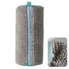 Bolsa Espesa de Chenilla para Lavar Zapatos Lavable a Máquina Especial para Proteger los Zapatos de la Deformación Cremallera de Apertura Grande Bolsa de Red para Lavandería Artefacto para Lavar Zapatos