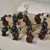 Colgante Zodiacal de Palosanto Accesorios Bodhi Colgante para Teléfono Móvil Colgante para Bolso Animales de Dibujos Animados Tallado en Madera Artesanía Lugar Turístico