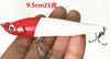 Isca artificial de mergulho para arremesso longo 10g15g22g Gancho Crea isca artificial isca artificial biônica pesca isca para robalo não orbital