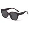 Gafas de Sol Polarizadas Plegables de Nuevo Estilo para Mujer, Montura Grande Ojo de Gato, Hace que el Rostro Parezca Más Pequeño, Sensación de Alta Gama, Protección UV, Gafas de Patilla Resorte
