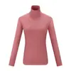Camiseta Interior de Cuello Alto para Mujer, Ropa Interior Térmica, Camiseta de Manga Larga con Cuello Alto para Hombre, Nuevo Modelo 2025, Forro Polar Otoño e Invierno para Pareja