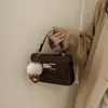 2026 Bolso de Moda Casual Estilo Nuevo Tendencia de Primavera Bolso de Hombro Único Cruzado Textura Simple Bolso Cuadrado Pequeño Personalizado para Mujer