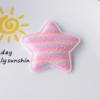 Doce cool couro cinco- pontiagudo estrela jóias acessórios acessórios para o cabelo buraco sapatos diy material pj1054