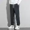 Pantalones de pana para hombre de primavera y otoño, pantalones deportivos, pantalones de chándal para hombre, holgados y versátiles, pantalones casuales de retazos, pantalones jogger, pantalones largos