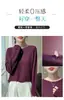 Suéter de punto de cuello redondo para mujer para primavera y otoño, con un estilo relajado, lana fina, adecuado para el trabajo, simple y holgado, un suéter fino para usar como base