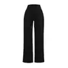 Pantalones Casuales Holgados Retro Americanos con Cordón Pantalones Largos 2025 Verano Nuevo Versátiles Adelgazantes Rectos Hasta el Piso Pantalones de Pierna Ancha