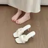 Sandalias de tacón alto cómodas para mujer, versátiles, de moda para el verano 2026, para faldas, estilo suave