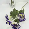 Nuevo Ramo de Lisianthus Simulados Decoración del Hogar Fotografía Flores Falsas de Plástico Bonsái de Oficina Flores de Seda Hechas a Mano Venta al por Mayor