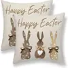 Fundas de Almohada Nórdicas de Pascua Más Vendidas Transfronterizas para Sofá, Dormitorio, Decoraciones de Oficina, Fundas para Cojines