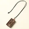Collar de Cuentas de Incienso de Medicina Tradicional China con Diseño de Dragón Tai Chi, Colgante para Joyería de Cuello, Accesorio para el Cuidado de la Salud, Suministro Directo de Fábrica