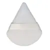 Almofada de Pó de Algodão Grande, Almofada de Pó de Veludo Triangular, Almofada de Pó de Veludo Multicor para Uso Duplo Seco e Úmido, Esponja de Maquiagem, Almofada de Pó Transfronteiriça