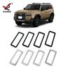 Adecuado para Toyota 24 Prado modificado marco decorativo de salida de aire superior trasera salida de aire de aire acondicionado trasero LC250