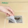 Papel de Filtro Desechable para Coladera de Piso Frijol Filtro de Cabello para Baño Red para Cabello de Baño Filtro para Alcantarilla