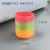Círculo Arco Iris Primavera Cultural y Creativo Regalo Educativo Nostálgico Jenga Círculo Arco Iris Mágico Plástico Juguetes para Niños Venta al por Mayor
