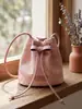 Bolso Bandolera Cubo de Gran Capacidad de Moda Nuevo Estilo Chino 2026 Nuevo Modelo Inspirado en Qipao con Tachuelas de Perlas Transfronterizo