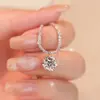 Collar de Estrellas Chispeantes Explosivas Colgante para Mujer Cadena para Clavícula del Día de San Valentín Nicho Todo-partido Colgante de Alto Grado
