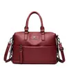 Bolso de Mujer Bolso de Mano Maletín de Negocios Horizontal Bolso Cruzado para Hombro Bolso Sencillo de Alta Gama de Gran Capacidad para Viajes Diarios