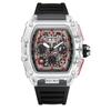Nuevo Seton Dorado Comercio Exterior Transfronterizo Reloj Deportivo de Moda para Hombre Reloj de Cuarzo Multifuncional Reloj de Barril para Hombre