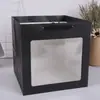 Bolsa de Mão em PVC com Flor a Laser Bolsa para Armazenamento de Cosméticos Bolsa de Presente para o Dia dos Namorados Sacola Plástica Atacado Caixa de Presente com Flores