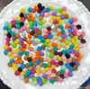 Accesorios para Joyería DIY Acrílico Color Natural Borde de Falda Plisada Cuentas Espaciadoras Hongo Cadena para Collar Cadena de Teléfono Móvil Cuentas con Agujero Horizontal Cuentas Sueltas