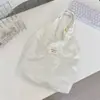 58314 Estilo Nuevo Ins Coreano Bolso de Hombro de Compras a Cuadros Perezoso y Dulce Bolso Chaleco para Ropa de Trabajo Casual Bolso de Mano