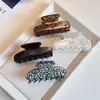 Pinza para el cabello sencilla con ácido acético para mujer, 2024, de alta gama, con forma de tiburón en la parte trasera, horquilla, joyería para la cabeza, accesorios para el cabello