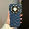 Funda para Teléfono Móvil Adecuada para Huawei Mate80Pro Patrón Magnético de Kevlar 80Pm Ligera y Delgada Funda Protectora Anticaídas